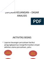 Analisis Lapkeu - Aktivitas Bisnis