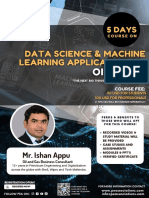 Data Science & Machine Learning Applications in Oil & Gas