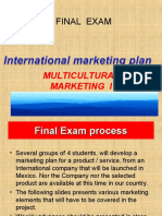 Final Exam: Multicultural Marketing I