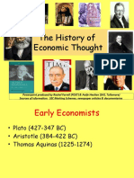 History of Economic Thought Filled in