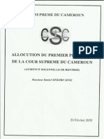 Allocution Du Premier Président de La CSC 2 Du 20 Février 2020-1