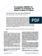 Synthesis and Aromatase Inhibition by Potential Metabolites of Exemestane (6-Methylenandrosta-L, 4-Diene-3,17-Dione)