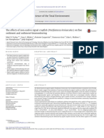 The Effects of Non Native Signal Crayfish Pacifastacus Leniusculus On Fine Sediment and Sediment Biomonitoring