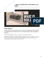 Boiler: Definition, Types, Applications, Necessity, and Fuel Used (With PDF)