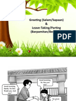 Greeting and Leave-Taking