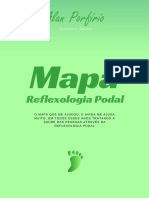 Mapa Reflexologia Podal Autor Alan Porfírio