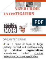 Organized Crime Investigation