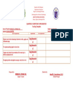 English 8 QUARTERLY LEARNING COMPETENCIES 2nd