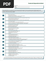 Escala de Síntomas Somáticos SSS-8 | PDF
