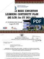 Enhanced BE LCP Format