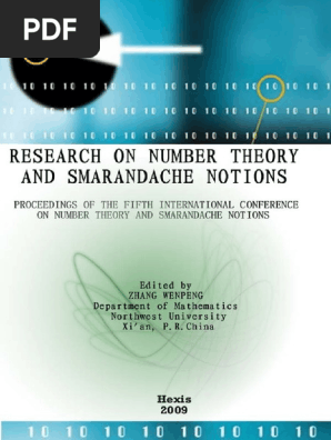 【San】 International Conference On Number Theory and Smarandache