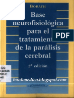 Base Neurofisiológica para El Tratamiento de La Paralisis Cerebral 2da (Bobath)