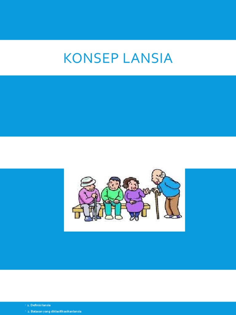TM 1 PPT Konsep Lansia | PDF