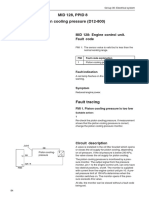 MID 128, PPID 8 Piston Cooling Pressure (D12-800) : MID 128: Engine Control Unit. Fault Code