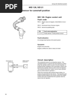 MID 128, SID 21 Sensor For Camshaft Position: MID 128: Engine Control Unit Fault Code