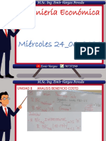 Ingeniería Económica: Miércoles 24 - 06 - 2020