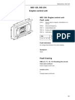 MID 128: Engine Control Unit Fault Code