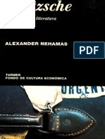 Alexander Nehamas - Nietzsche - La Vida Como Literatura-PDF