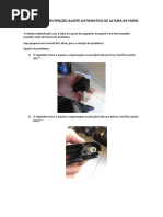 Tutorial PDF - Manutenção Ajuste Automatico de Altura de Farol Stilo