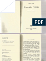 Oskar Richard Lange - Economía Política, I - Problemas Generales. I-Fondo de Cultura Económica (1966)