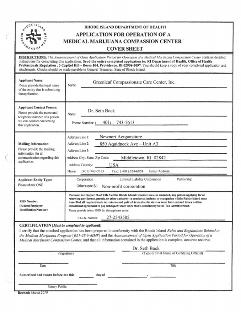Greenleaf RhodeIslandDOCS | PDF | Health Insurance Portability And ...