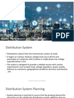 Distribution System Planning