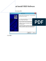 Manual Setup MKS
