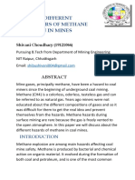 Study of Different Parameters of Methane Explosion in Mines - 19121066