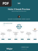 Helm 3 Sneak Preview: What You Can Expect To See in Helm Version 3