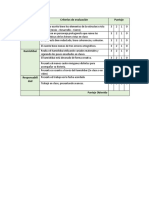 Criterios de Evaluación Kamishibai