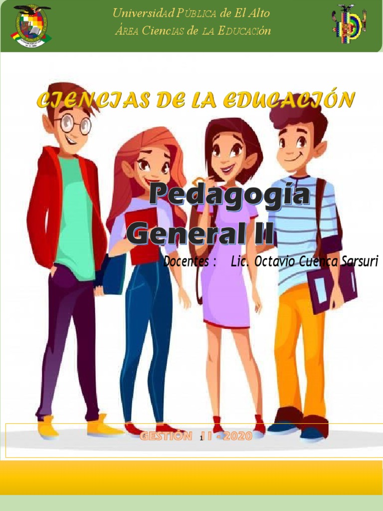 Pedagogía General II: Fundamentos y Modelos | PDF | Aprendizaje | Pedagogía