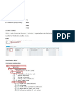 SPRO IMG Enterprise Structure Definition Logistics General Define Location