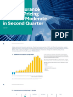 Global Insurance Markets: Pricing Increases Moderate in Second Quarter