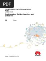 NE40E-F V800R011C10 Configuration Guide - Interface and Data Link 02