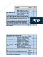 Check-List de Qualidade - Conformidade - 1