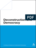 Derrida, Jacques-Deconstruction and Democracy _ Derrida's Politics of Friendship-Bloomsbury Academic_Continuum (2005)
