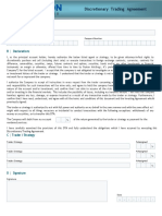 Discretionary Trading Agreement POA