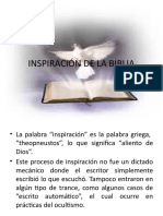 Presentaciones Sobre Inspiración de La Biblia