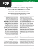 Morbilidad Neonatal Asociada Con El Grado de Tinción Meconial Del Líquido Amniótico