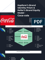 Brand Identity Prism & Equity Model - Coca-Cola
