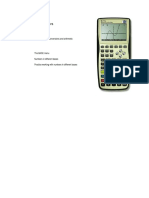 HP Calculators: HP 49G+ Base Conversions and Arithmetic