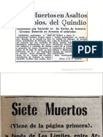 LR - Siete Muertos en Asaltos en Mpios. Del Quindío - 19590905