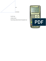 HP Calculators: HP 49G+ Confidence Intervals