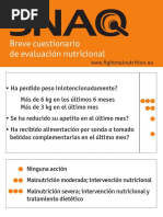 Mini Nutritional Assessment - MNA | PDF | Índice de masa corporal ...