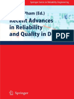 Recent Advances in Reliability and