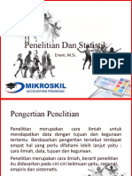 Pertemuan 1 - Penelitian Dan Statistik