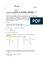 Química Orgánica: Resolución de actividades integrativas