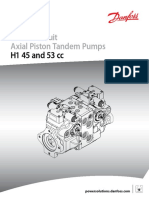 Closed Circuit Axial Piston Tandem Pumps: H1 45 and 53 CC