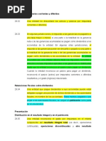 Medición de Impuestos Corrientes y Diferidos