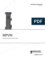 Technical Brochure: High Pressure Multi-Stage Pumps